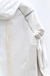 BORIS BIDJAN SABERI Mid-Length Jacket HYBRID ZIPPER3.1 ST FKU10001+FTO00002 Punk Grey PBBS5